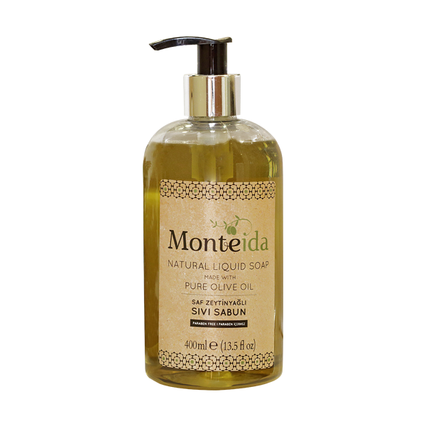Monteida Saf Zeytinyağlı Sıvı Sabun 400 ml e
